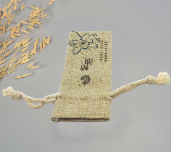 Linen gift pouch