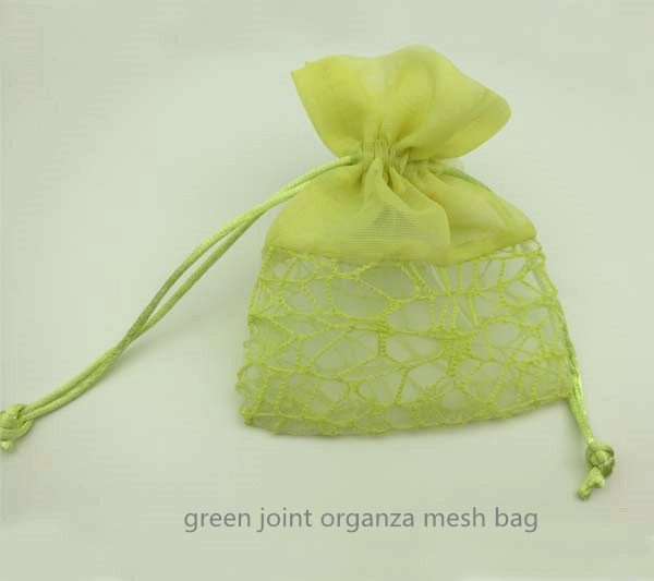 joint organza mesh gift bag