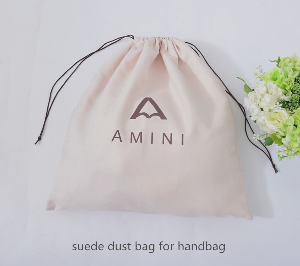 large suede dust cover bag for handbag 