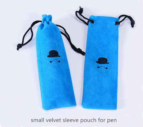 velvet sleeve pouch for pen