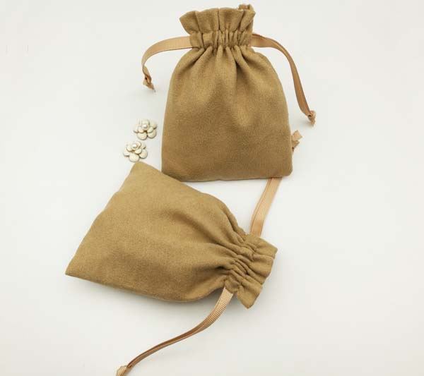 Suede jewelry organizer pouch China factory