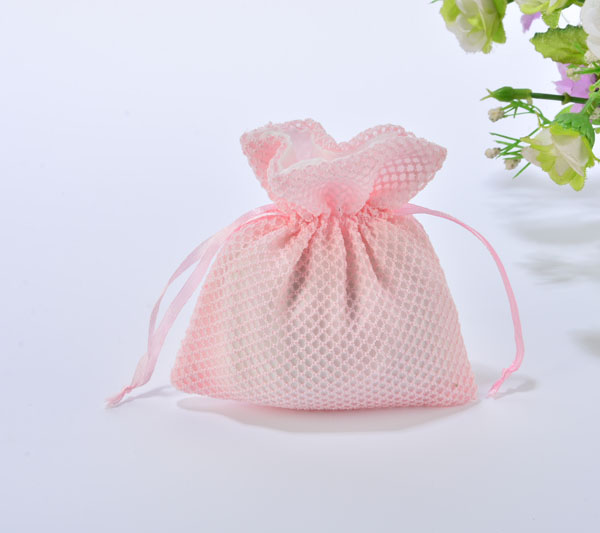 candy package mesh drawstring bag 