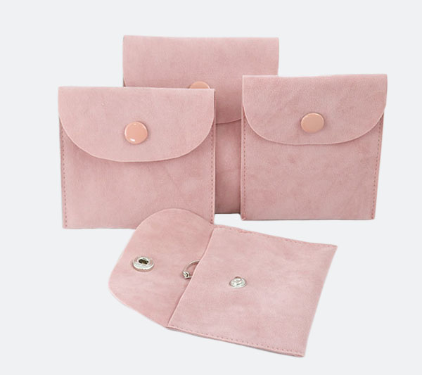 Universal velvet jewelry envelope pouch stock 