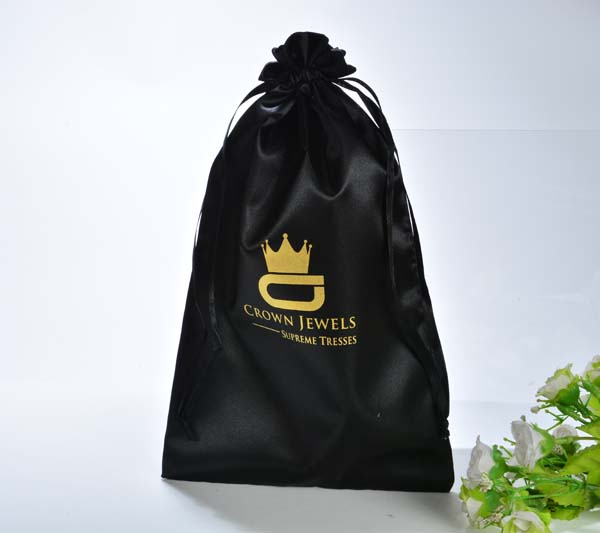 buy black satin bag
