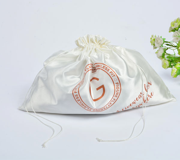 silk satin jewelry gift pouch drawstring silk bag