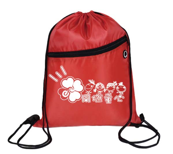 polyester drawstring backpack 