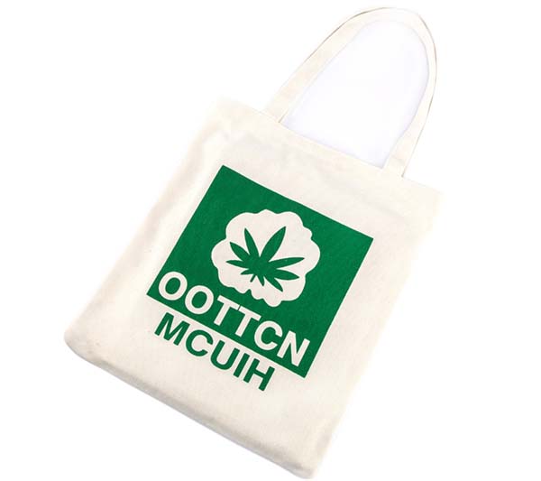 100% Cotton Canvas Tote Bag Custom Logo 