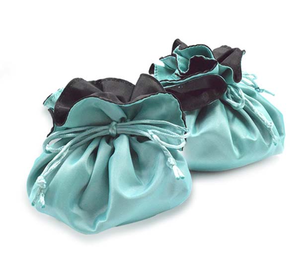 Satin Jewelry Pouch with Round Bottom 