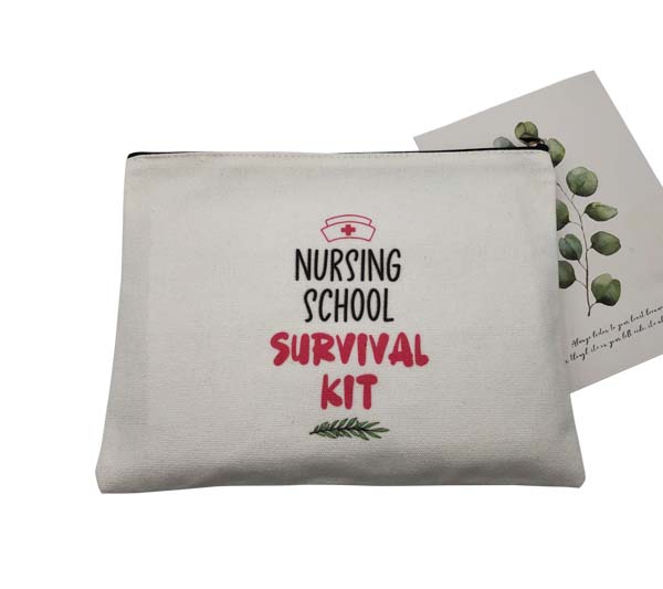 Nurse Survival Kit Canvas Bag 