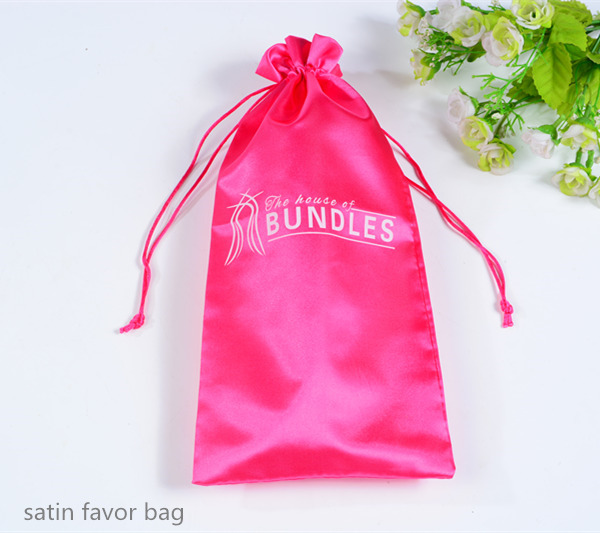 luxury satin favor bags