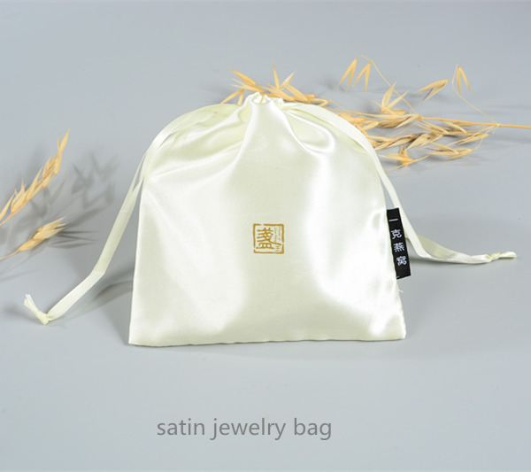 Satin jewelry bags