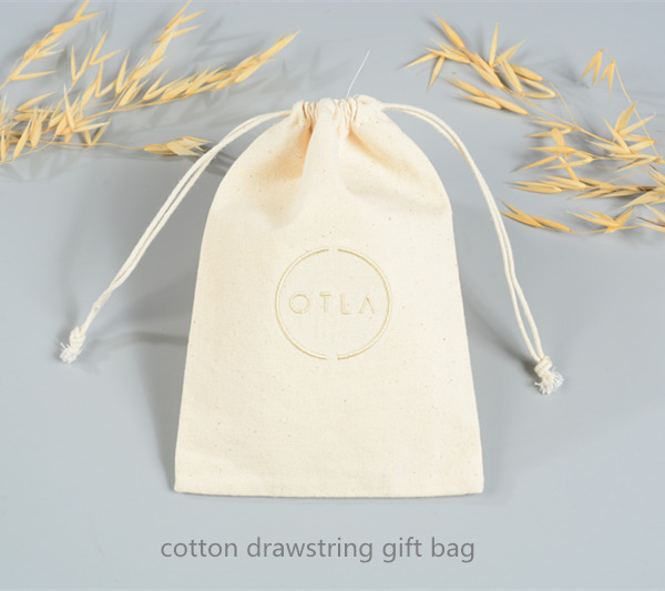 cotton drawstring gift bag