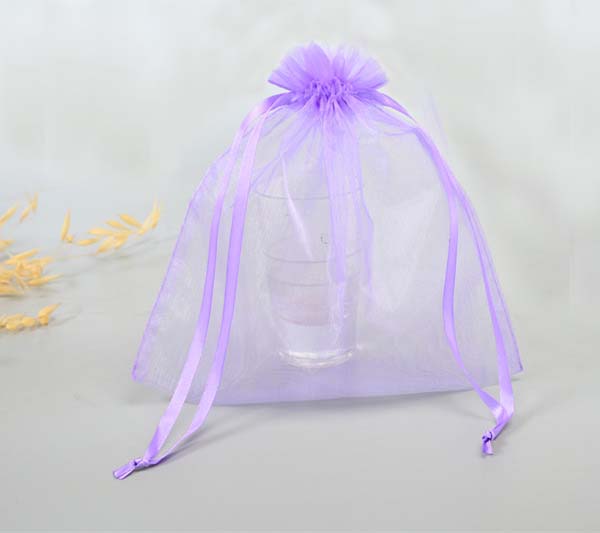 transparent organza gift package bag 25*20cm