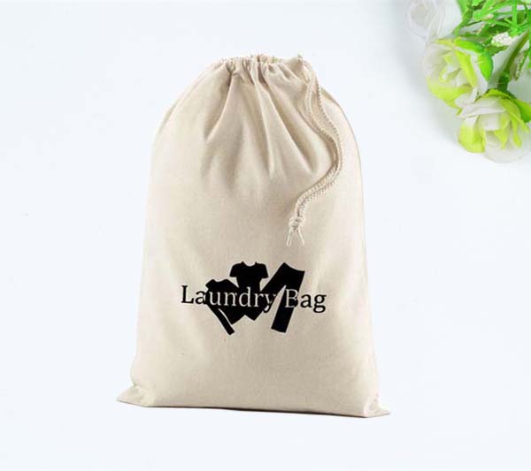 cotton canvas laundry bag