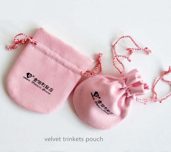 velvet trinkets pouch wholesale 