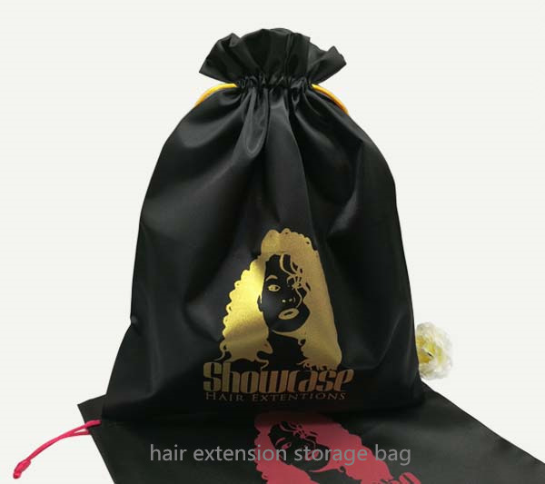 Large Satin Bag for Wigs