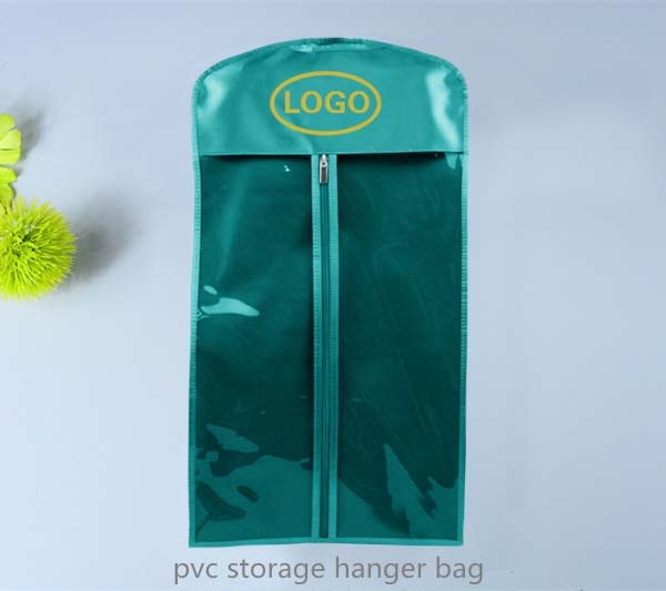 PVC storgae hanger bag for hair extension