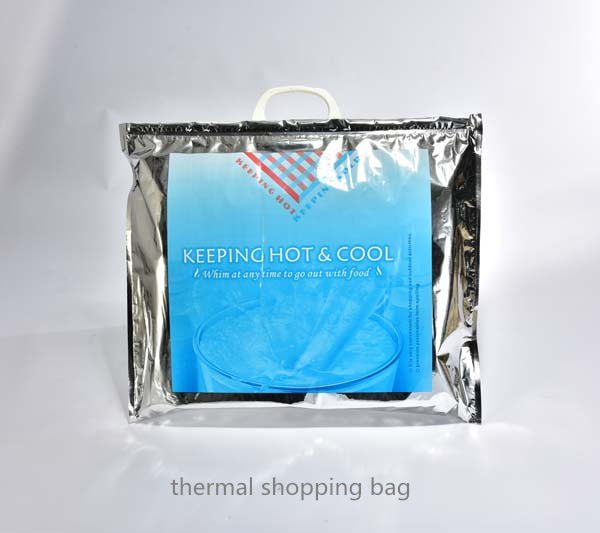 thermal shopping tote bag