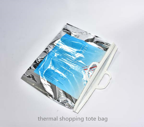 thermal shopping tote bag