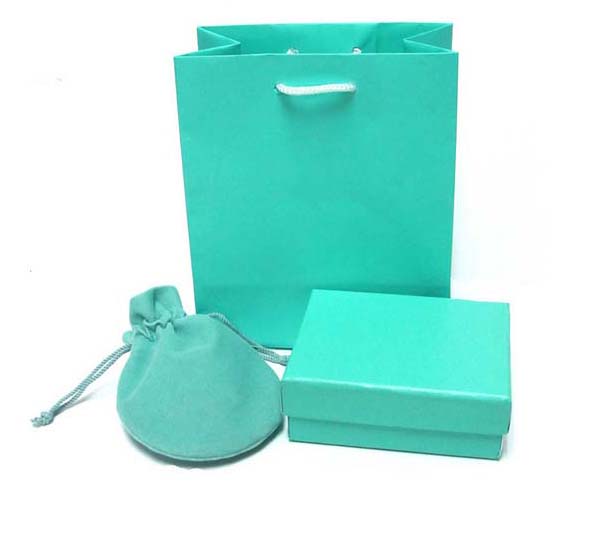Tiffany blue jewelry package bag & box