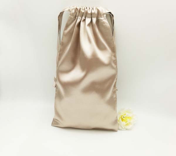 Champagne Satin Gift Bag China Supplier