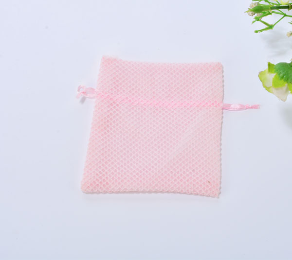 white candy package mesh bag