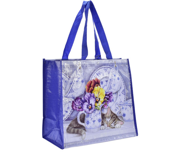 eco-friendly reusable non woven polyethylene shopping bag