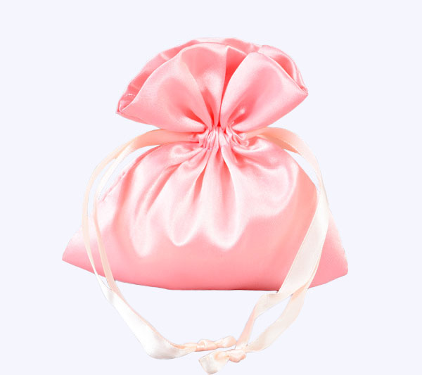 satin wedding favor bag China supplier