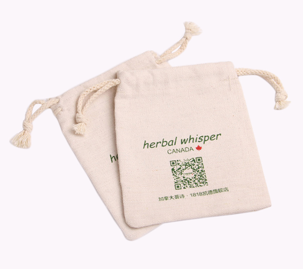 herbal package cotton pouch