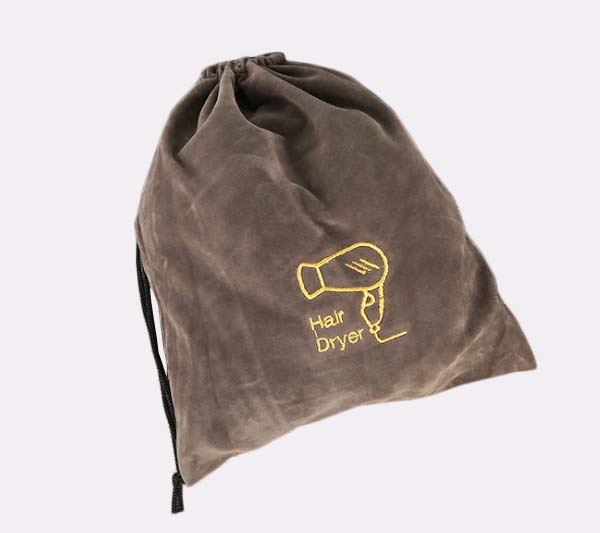hotel hair dryer bag