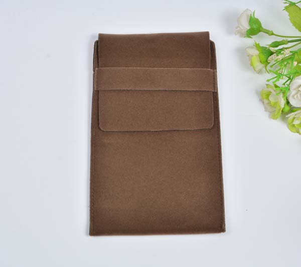 plushed velvet envelope jewelry bag classic style 