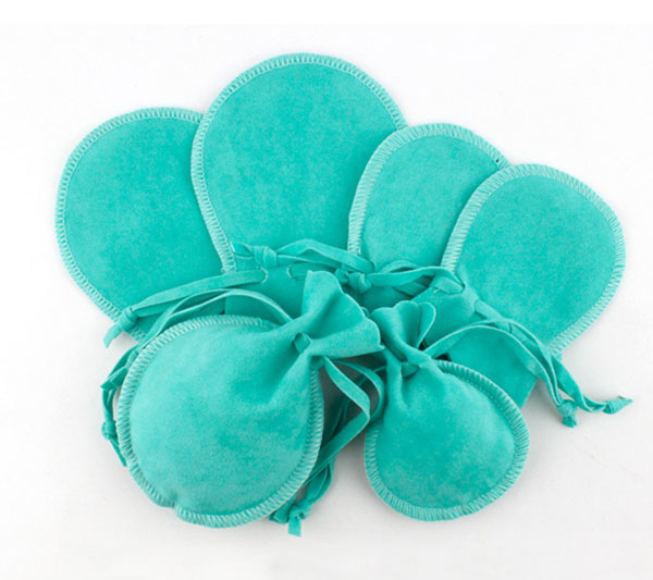 Buy turquoise velvet jewelry gourds bag 