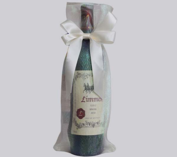 organza wine bottle package bag 