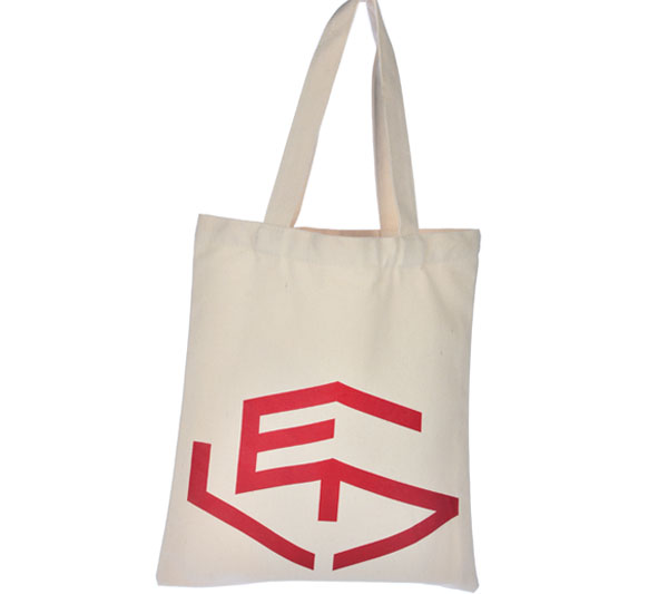 Cotton Canvas Shopping Tote Bag 