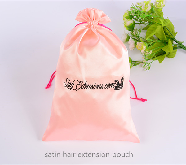 Large Satin Bag for Wigs