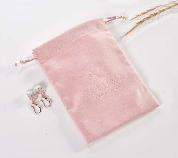 Microfiber Drawstring Pouch for Jewelries
