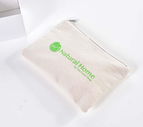 Fabric Zipper Pouch Customized Logo 