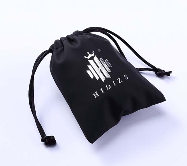 Drawstring Pouch for Earphones Power Bank 