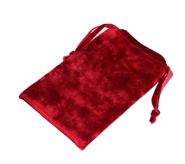 velvet drawstring bag for cosmetics jewelries