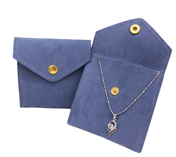 velvet envelope jewelry pouch 