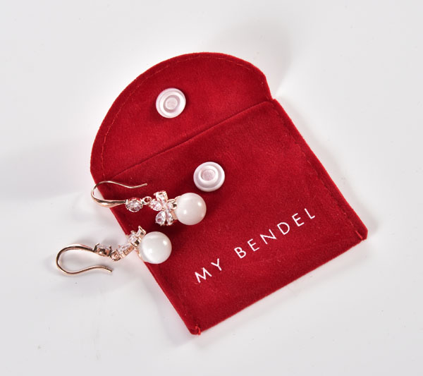 Competitive Price Jewelry Pouch with Plastic Button