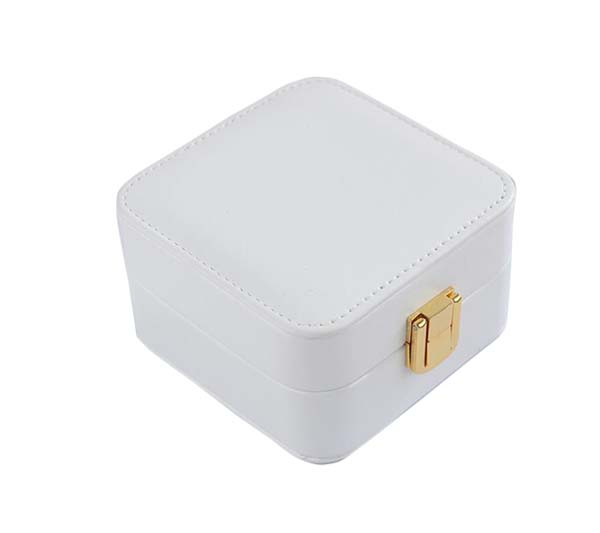 White Jewelry Storage Case