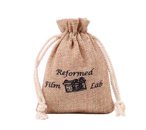 Jute Drawstring Bag with Non Woven Lining