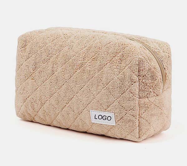 Terry Cloth Makeup Bag 